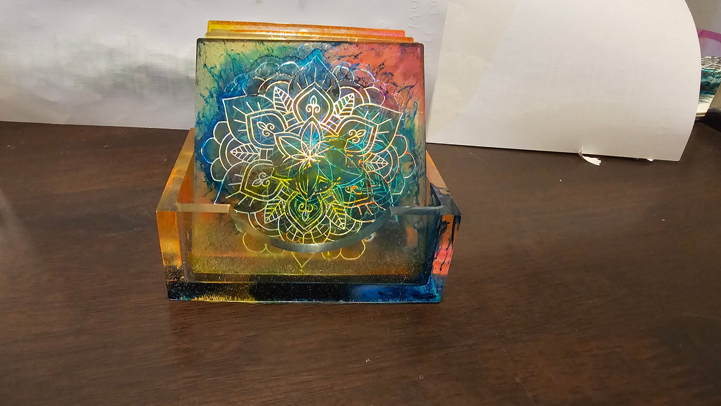Resin Coaster set 1