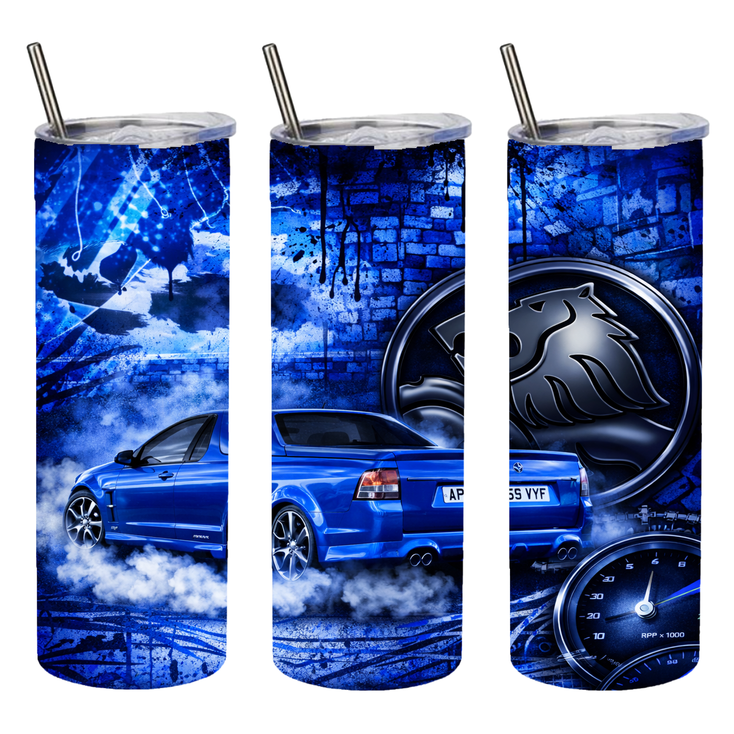 Blue ute
