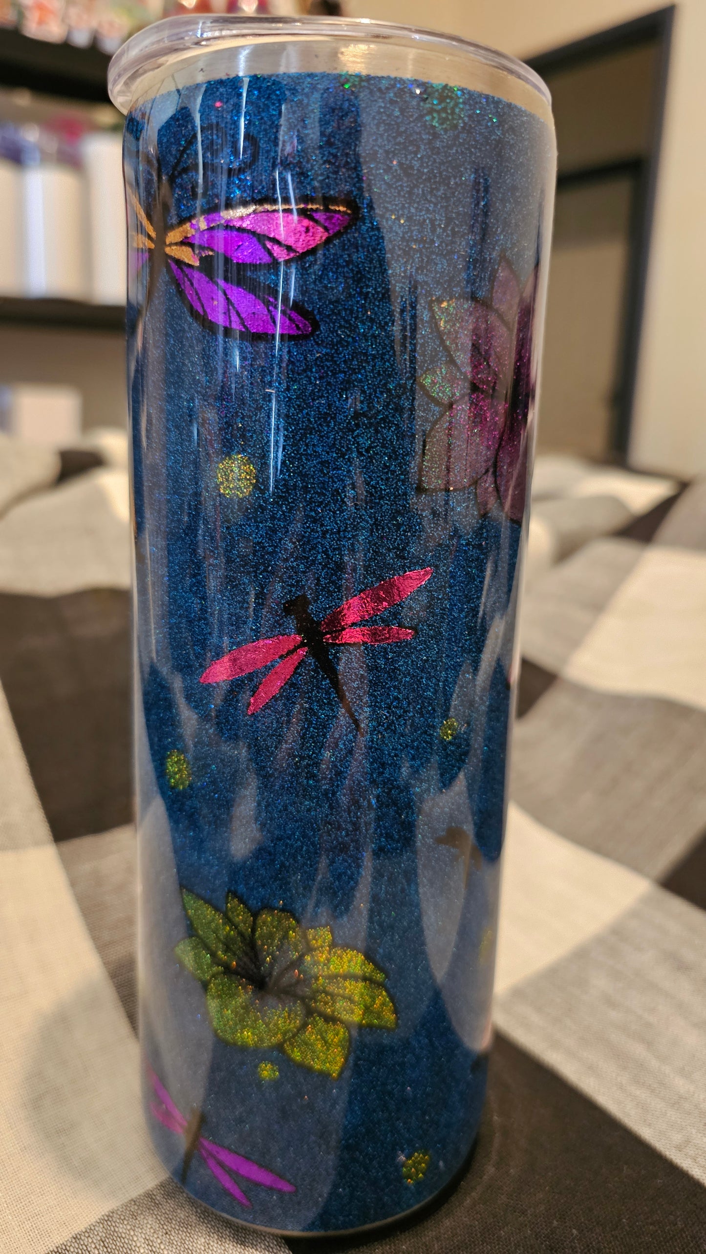 Dragon fly tumbler