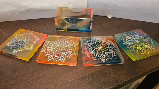 Resin Coaster set 1