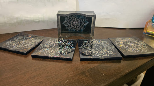 Resin Coaster set 2