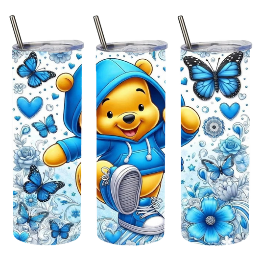 super cute bear and butterfly