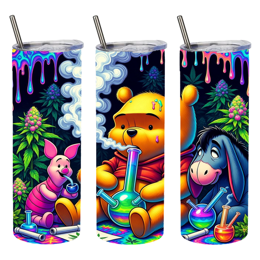 cute bear with friends