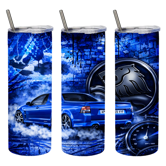 Blue ute