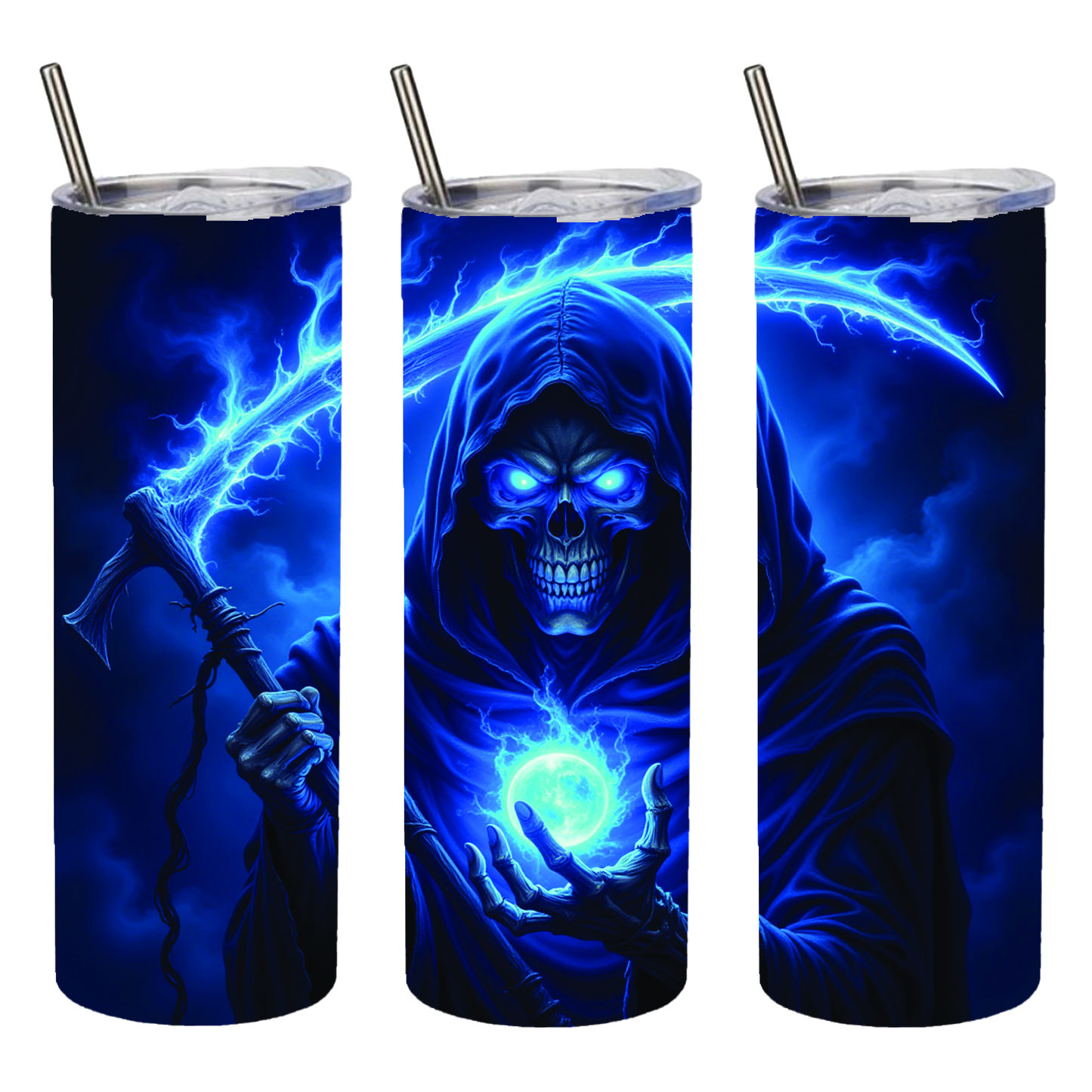 Glow in the dark Reaper Tumbler