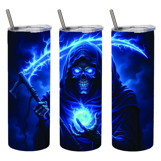 Glow in the dark Reaper Tumbler