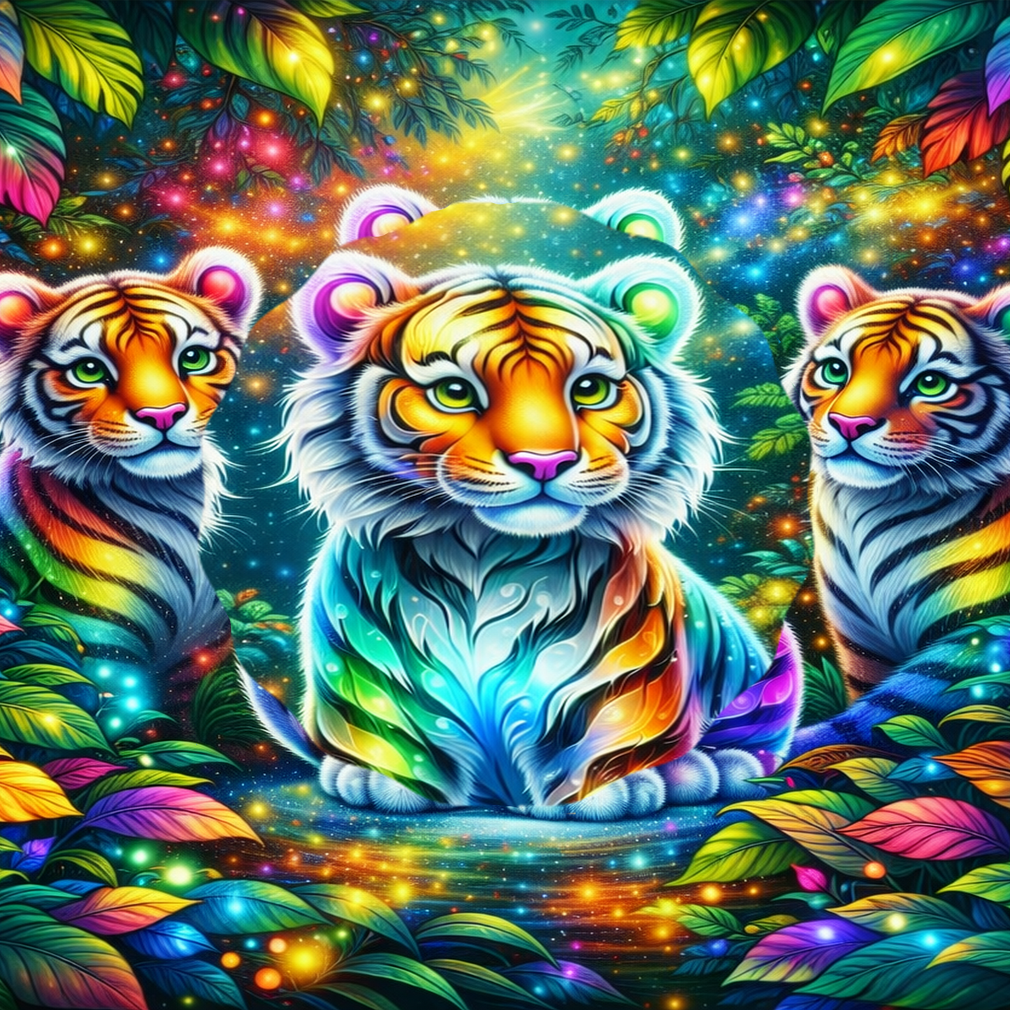 Colourful tiger