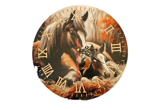 Horse clock