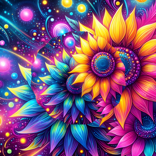 Bright Sunflower Wind spinner