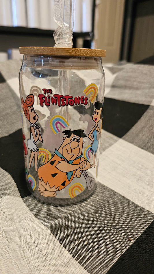 80's cartoon family tumbler