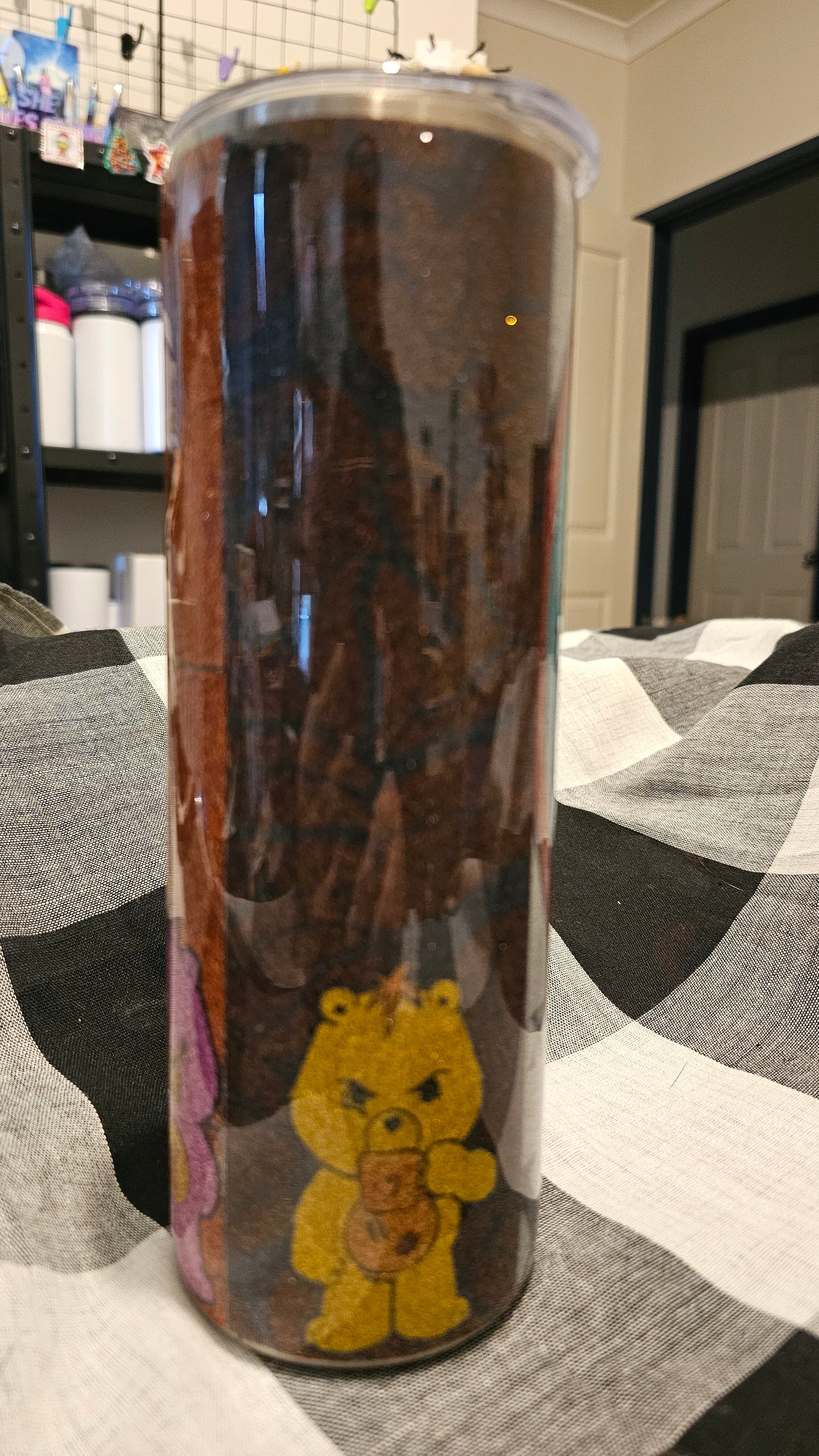 Care bear tumbler