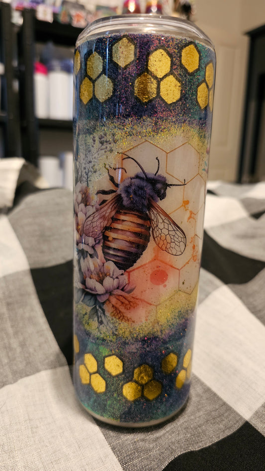 Bumble bee tumbler